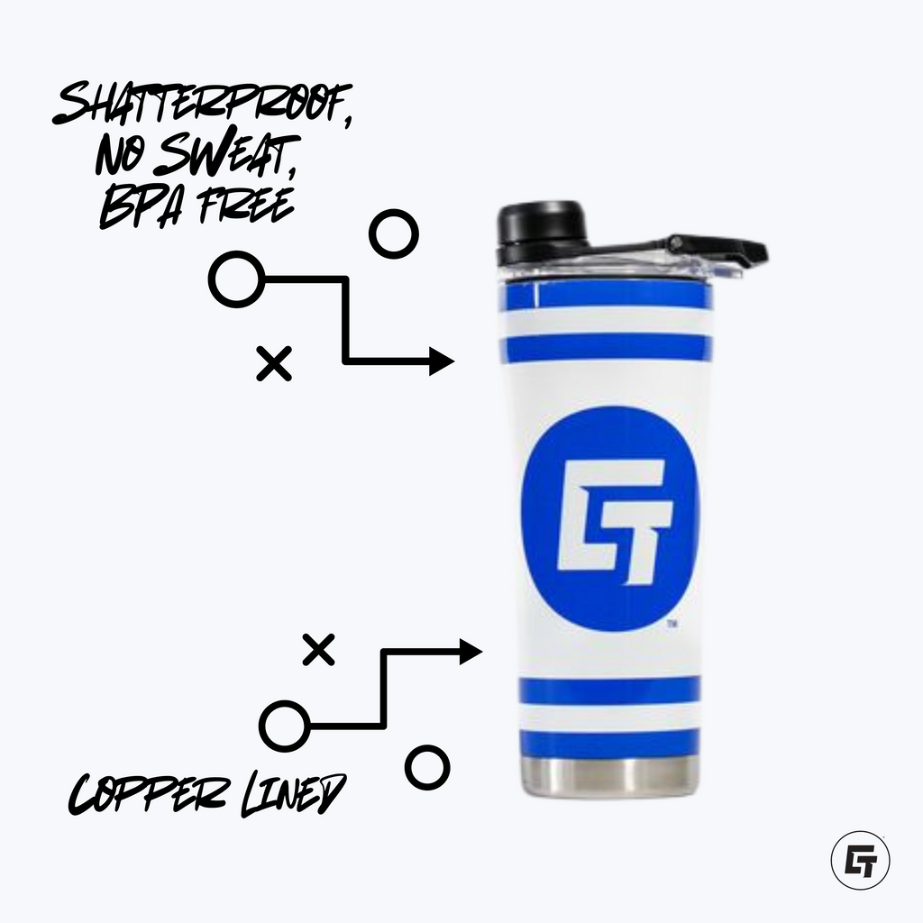 Carolina Coasters Blue Shaker Bottle