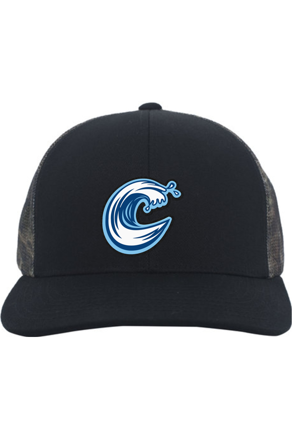 Carolina Coasters - Pacific Headwear Camo Snapback Trucker Cap