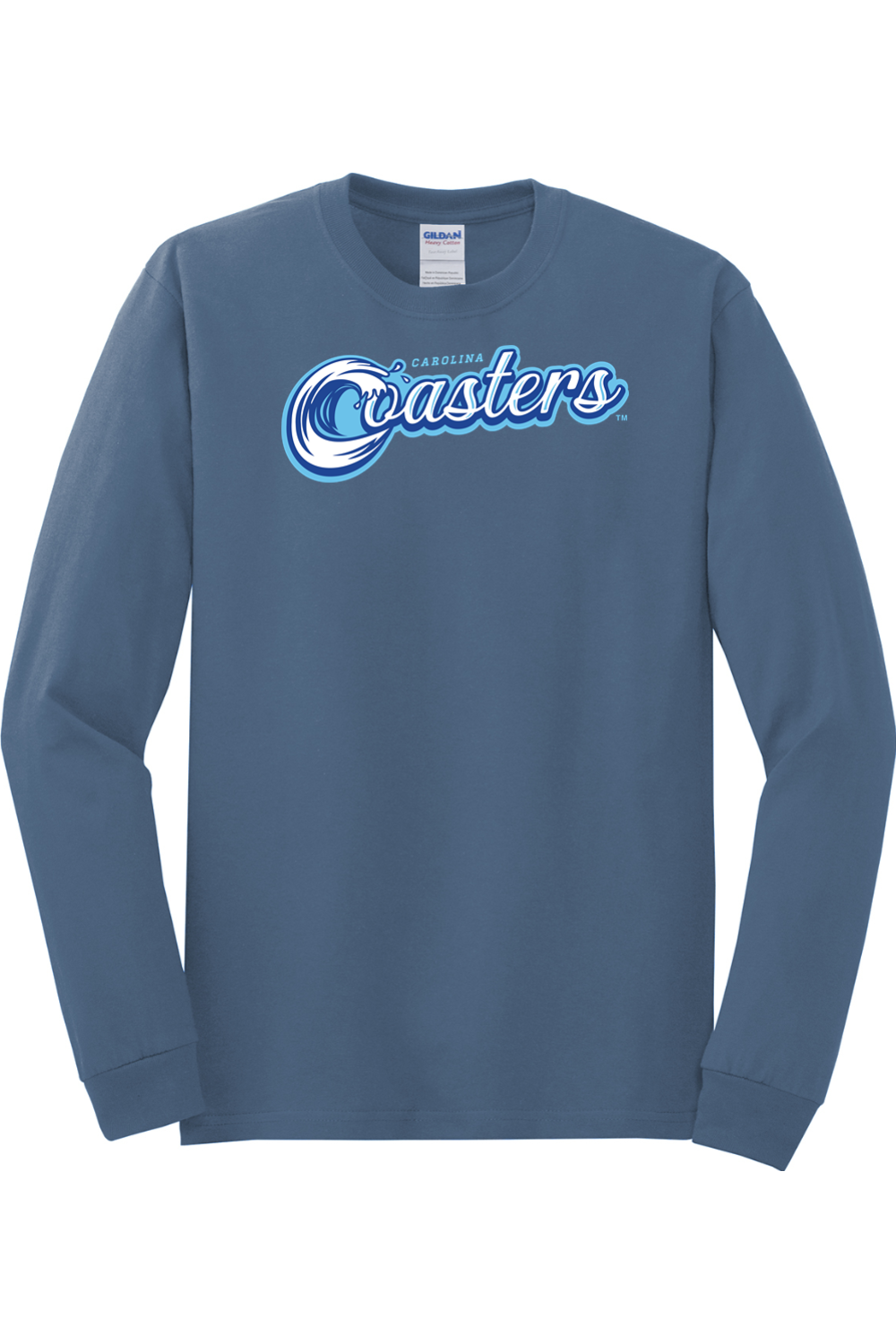 Carolina Coasters - Gildan Heavy Cotton Long Sleeve T-Shirt
