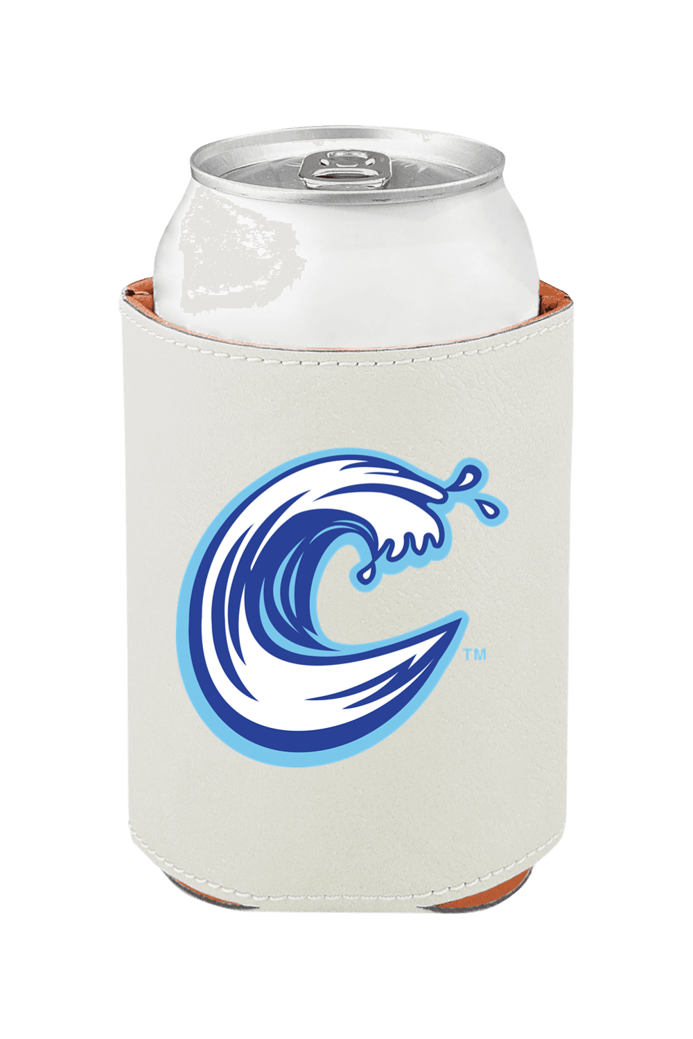 Carolina Coasters - 3 3/4" Laserable Leatherette Beverage Holder