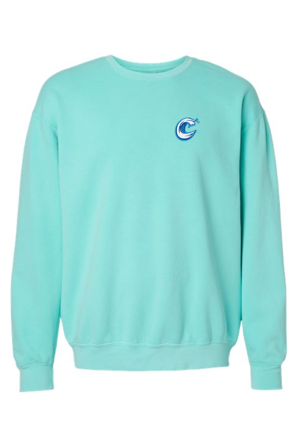 Carolina Coasters - Comfort Colors Garment-Dyed Lightweight Fleece Crewneck Sweatshirt
