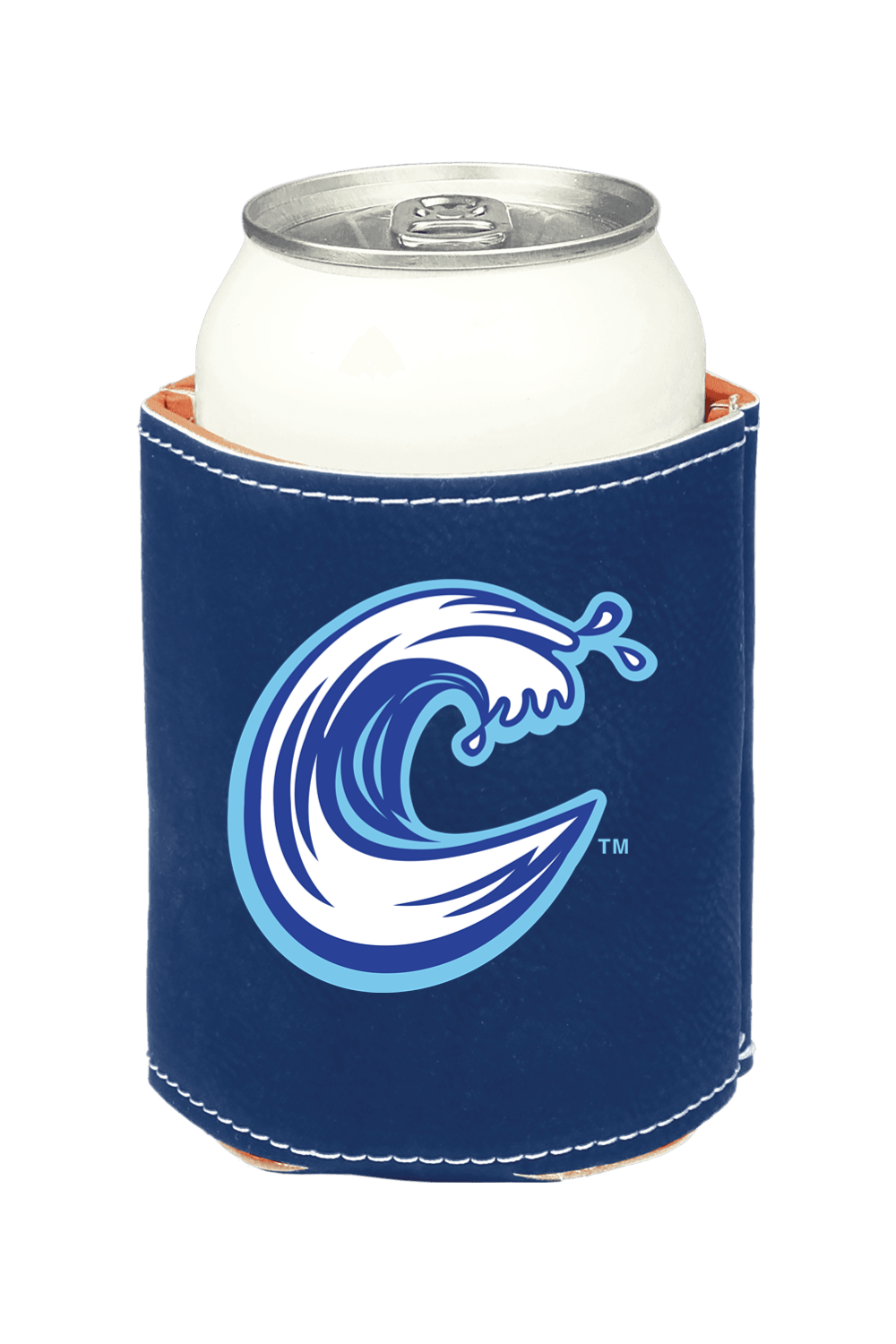 Carolina Coasters - 3 3/4" Laserable Leatherette Beverage Holder