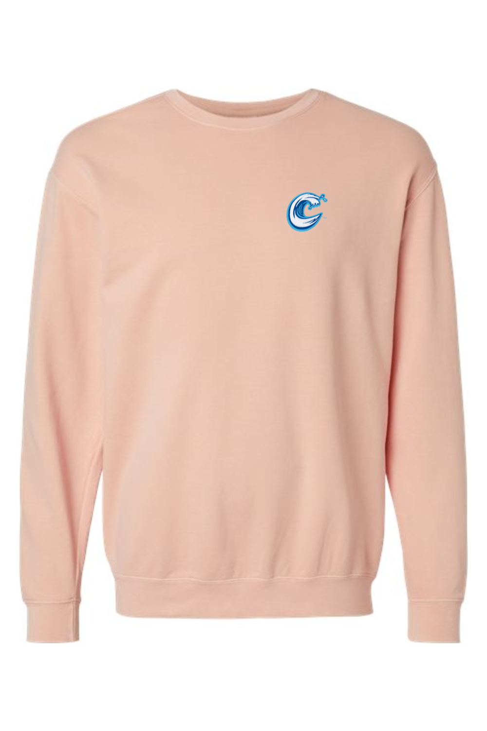 Carolina Coasters - Comfort Colors Garment-Dyed Lightweight Fleece Crewneck Sweatshirt