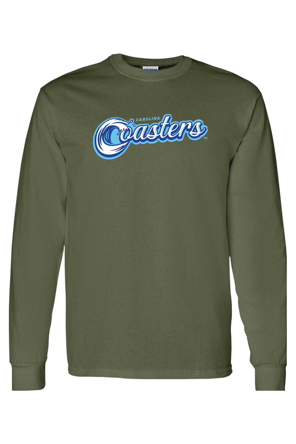 Carolina Coasters - Gildan Heavy Cotton Long Sleeve T-Shirt