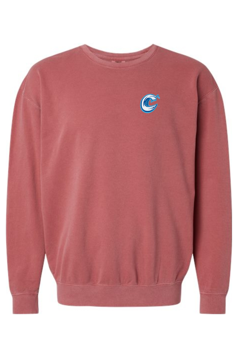 Carolina Coasters - Comfort Colors Garment-Dyed Lightweight Fleece Crewneck Sweatshirt