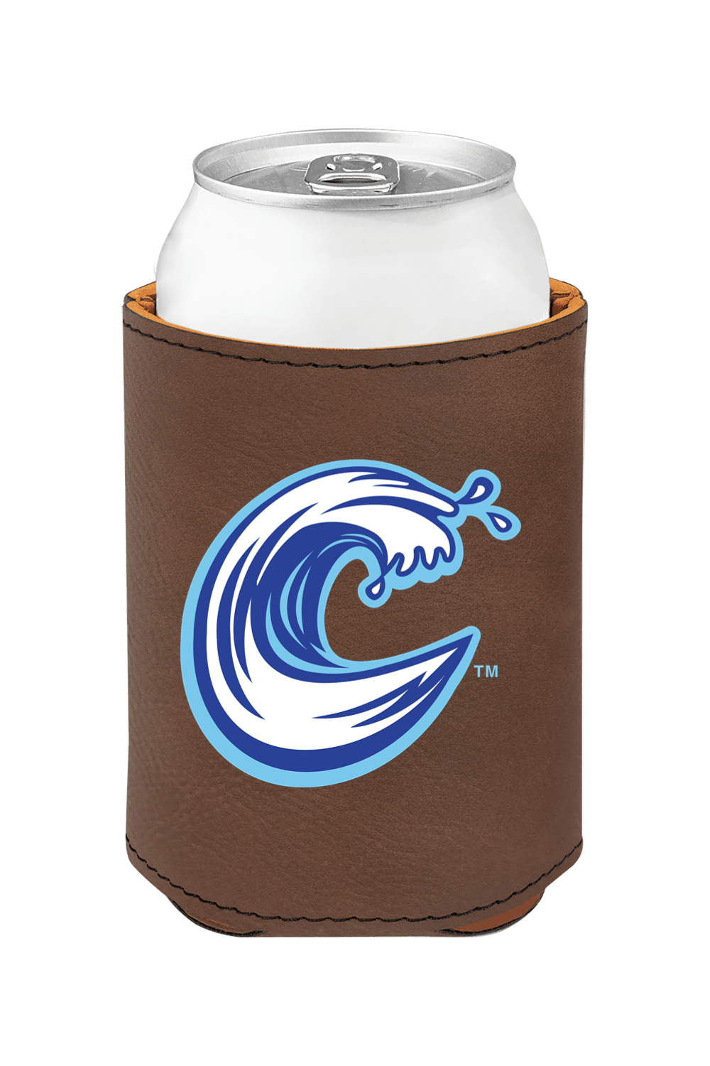 Carolina Coasters - 3 3/4" Laserable Leatherette Beverage Holder