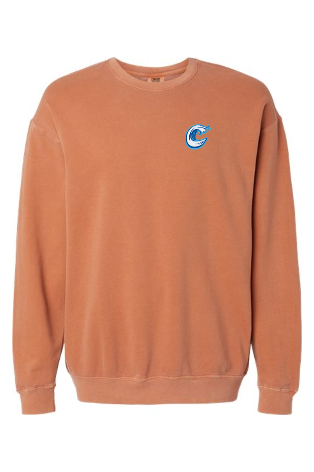 Carolina Coasters - Comfort Colors Garment-Dyed Lightweight Fleece Crewneck Sweatshirt