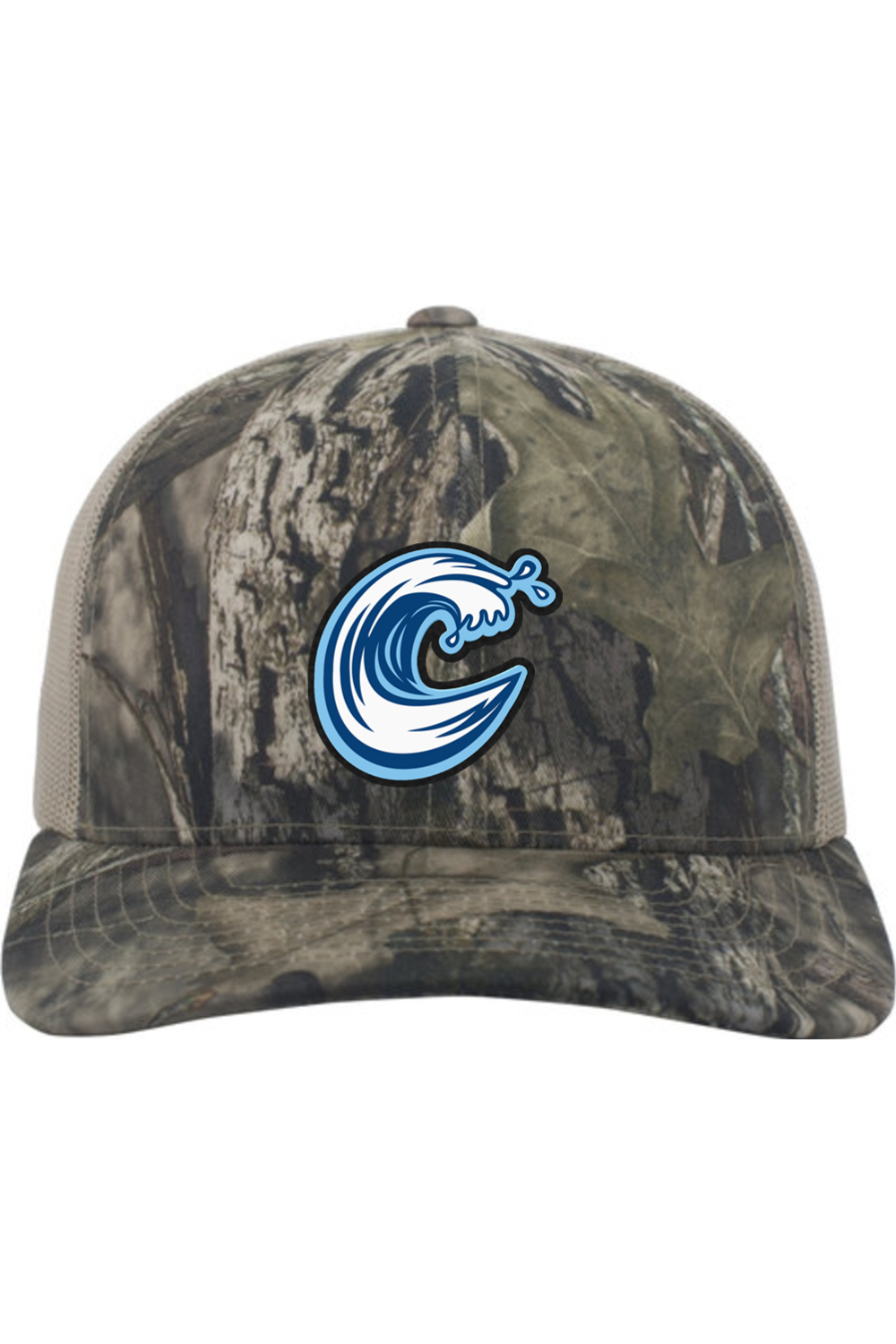 Carolina Coasters - Pacific Headwear Camo Snapback Trucker Cap