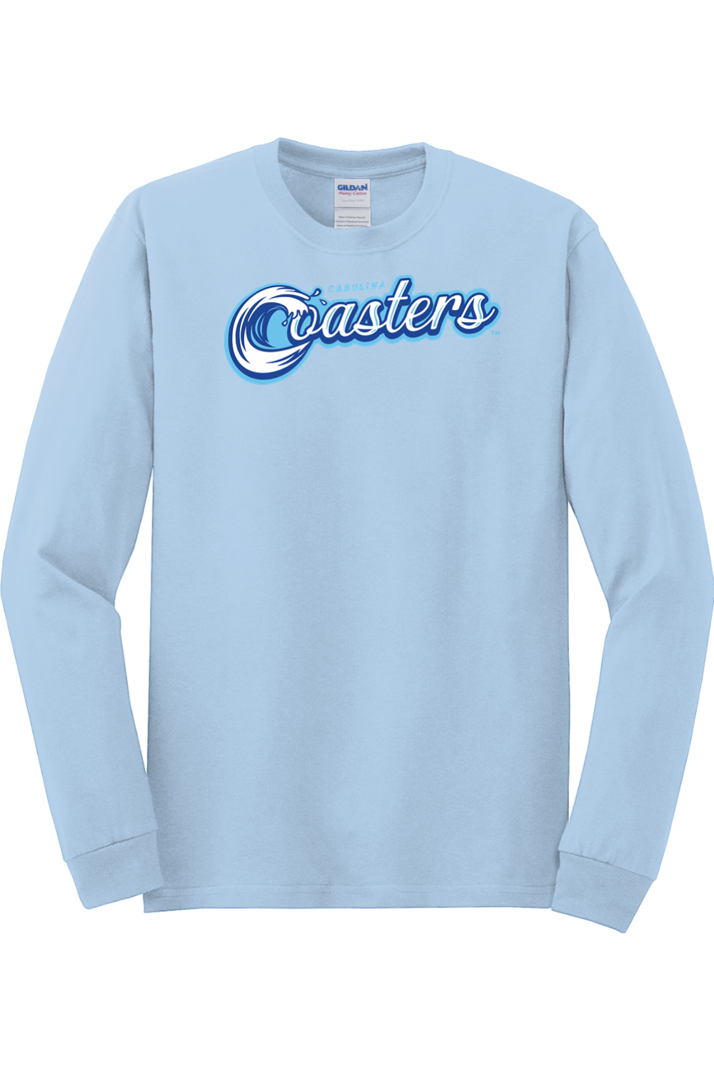 Carolina Coasters - Gildan Heavy Cotton Long Sleeve T-Shirt