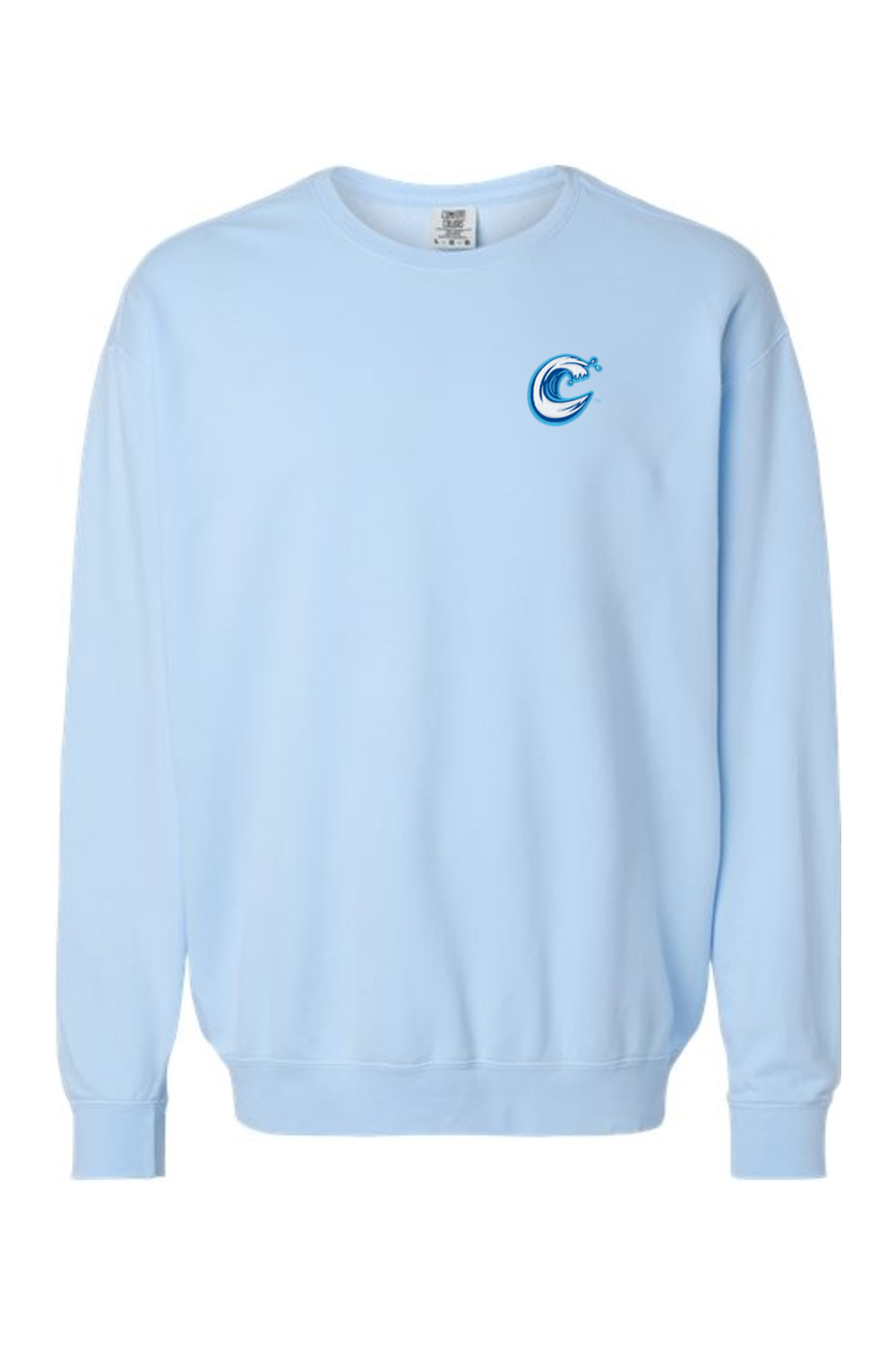 Carolina Coasters - Comfort Colors Garment-Dyed Lightweight Fleece Crewneck Sweatshirt