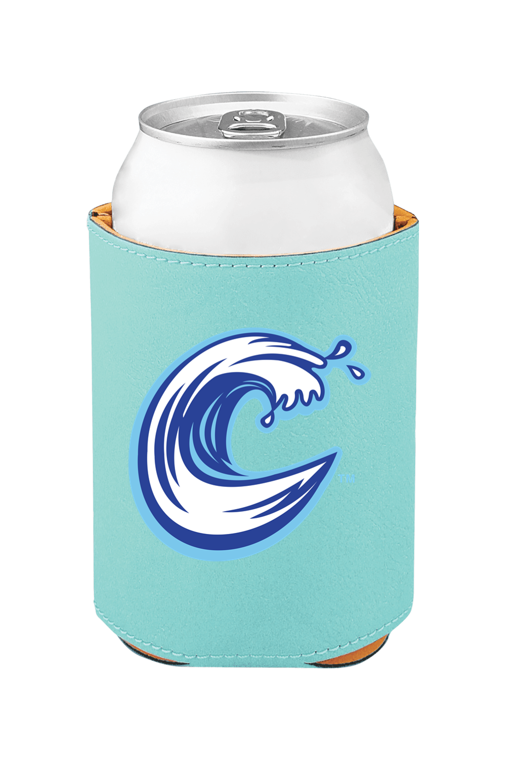 Carolina Coasters - 3 3/4" Laserable Leatherette Beverage Holder