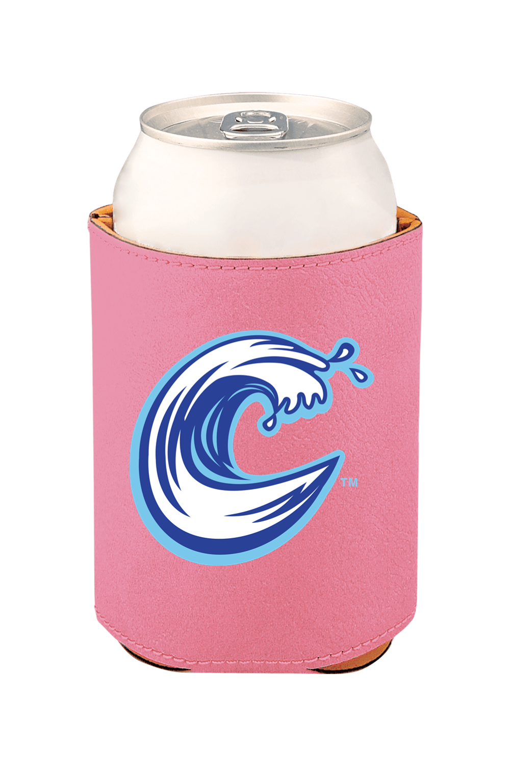 Carolina Coasters - 3 3/4" Laserable Leatherette Beverage Holder