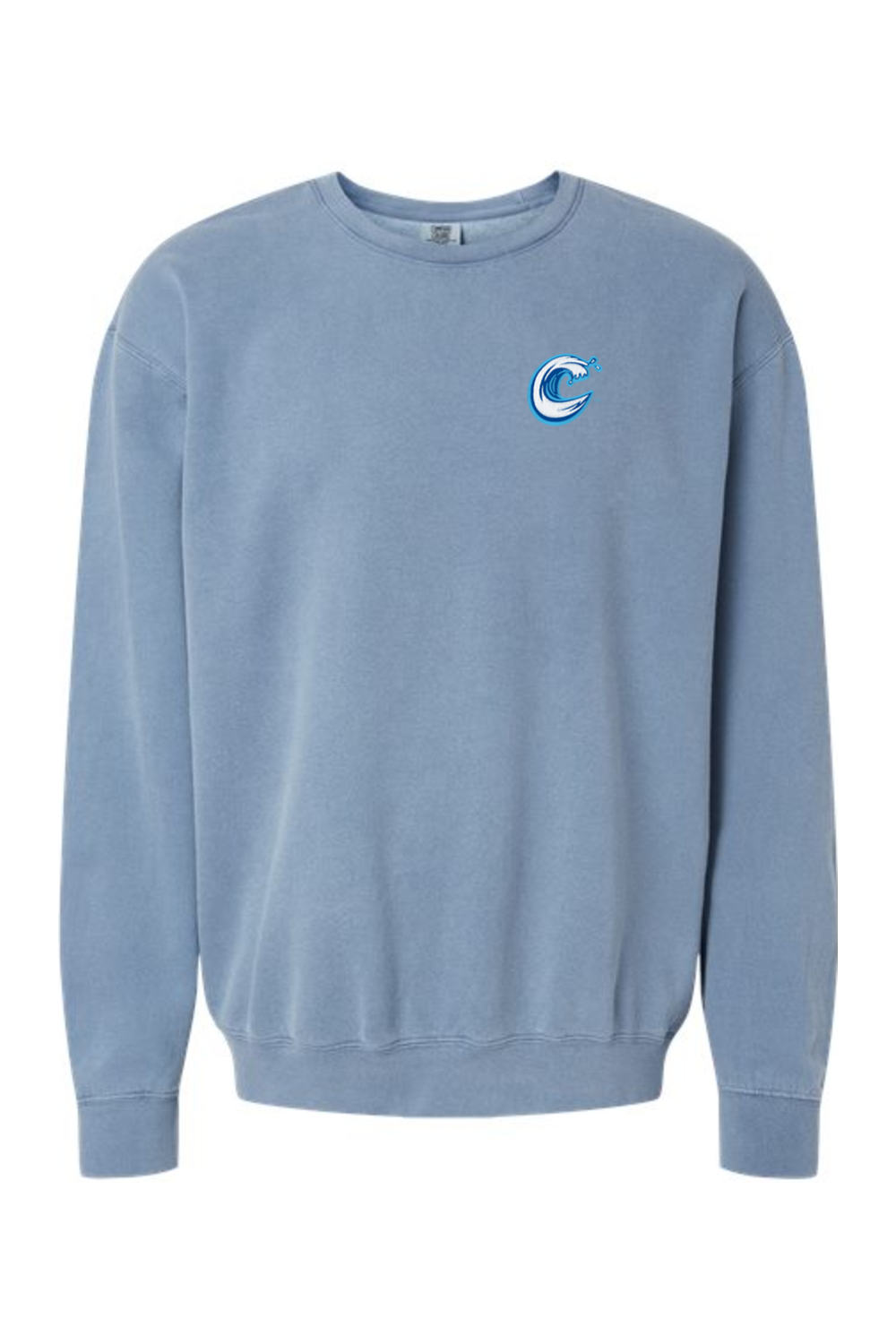 Carolina Coasters - Comfort Colors Garment-Dyed Lightweight Fleece Crewneck Sweatshirt