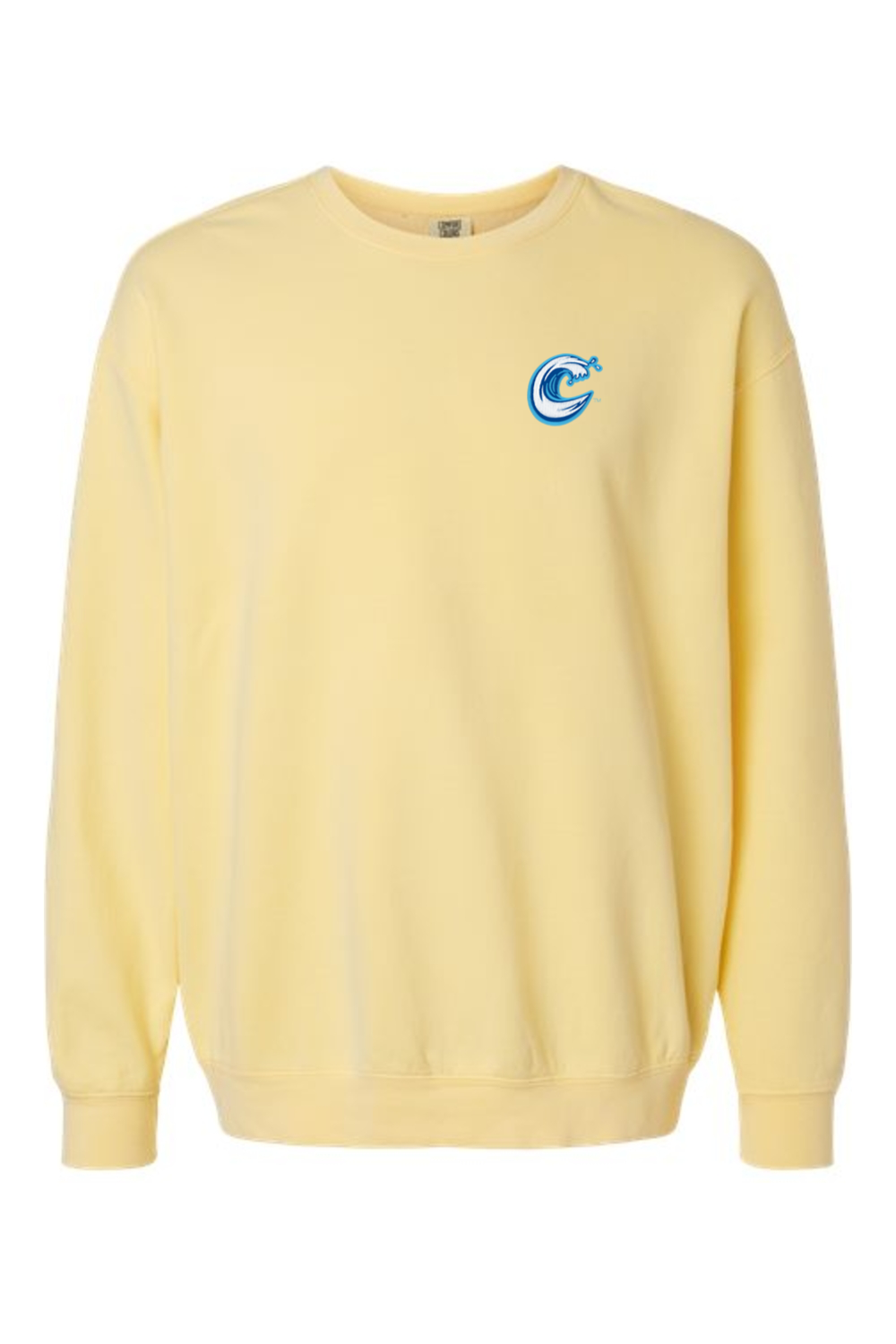 Carolina Coasters - Comfort Colors Garment-Dyed Lightweight Fleece Crewneck Sweatshirt
