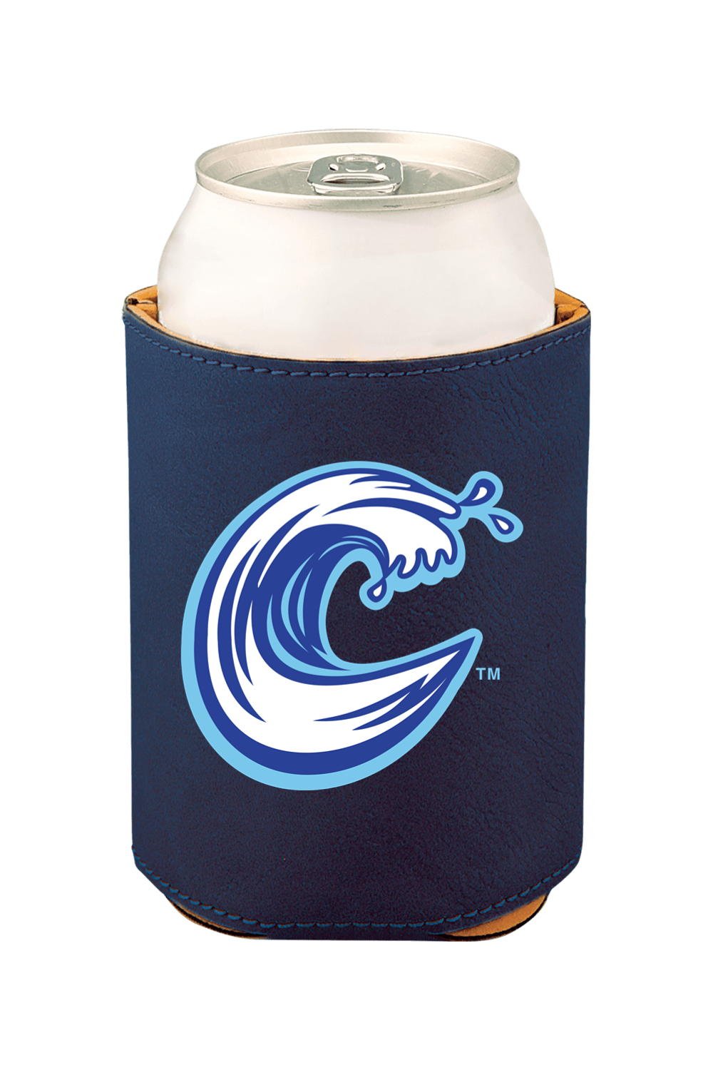 Carolina Coasters - 3 3/4" Laserable Leatherette Beverage Holder