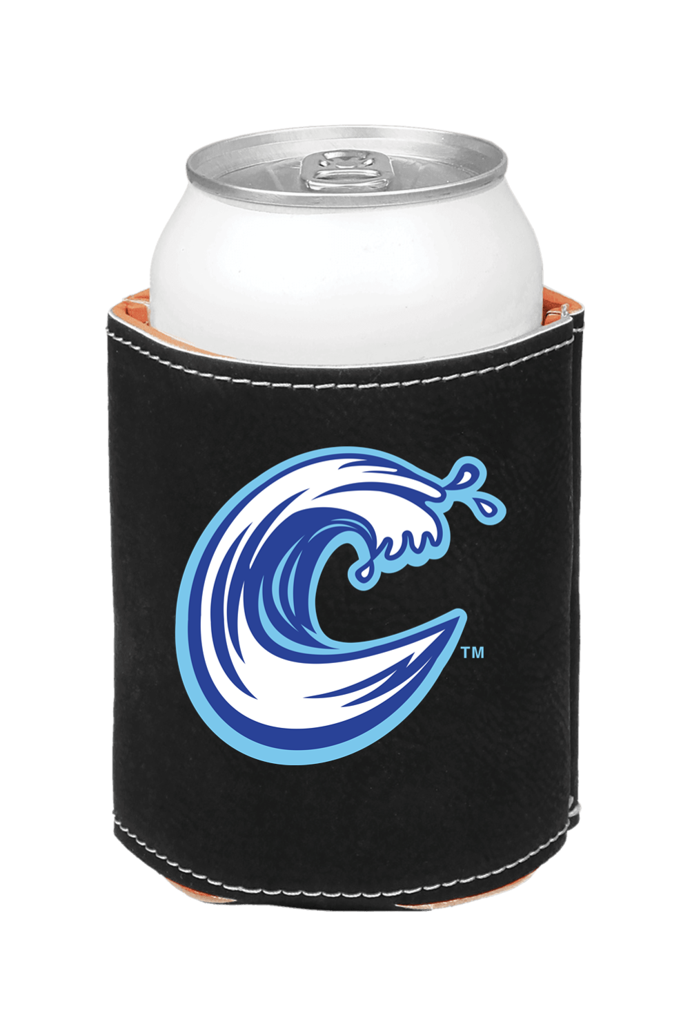 Carolina Coasters - 3 3/4" Laserable Leatherette Beverage Holder