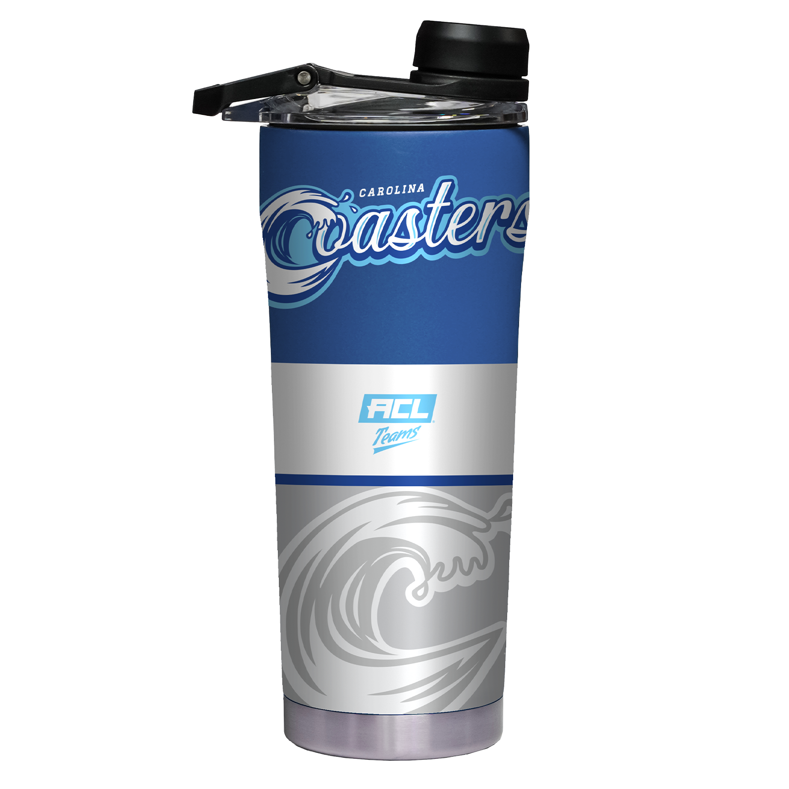 Carolina Coasters Blue Shaker Bottle