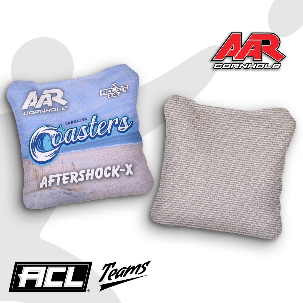 2026 AAR Cornhole Bags - Coasters Beach Edition - ACL Pro Stamped - Multiple Series - SET OF 4