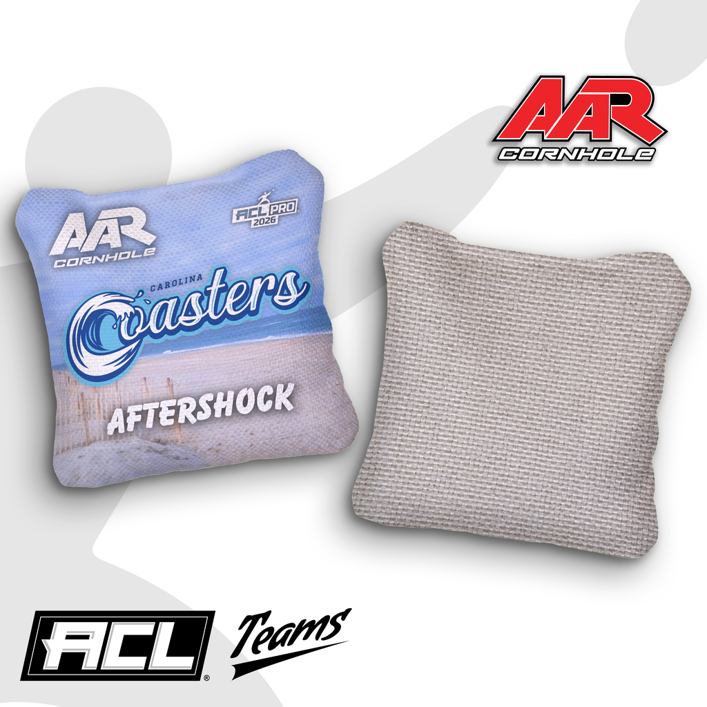 2026 AAR Cornhole Bags - Coasters Beach Edition - ACL Pro Stamped - Multiple Series - SET OF 4